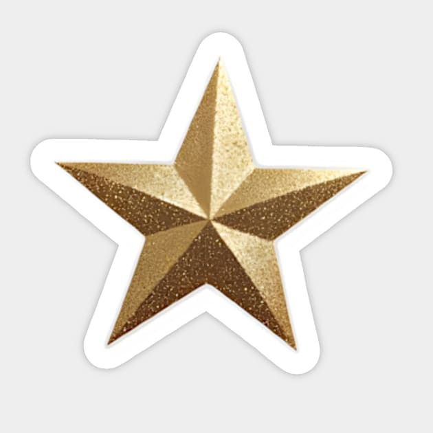 Gold Star Sticker by UniqueMe